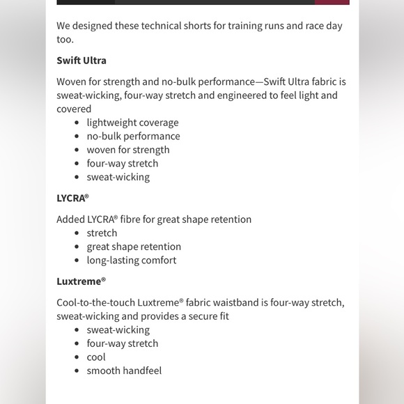 Lululemon Speed Shorts - Picture 4 of 10